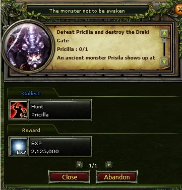 The monster not to be awaken
